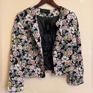 Zara Floral Blazer